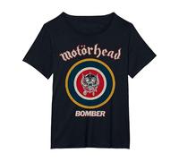 Motörhead Bomber Target T-Shirt, Women's Plus, Black, 1X