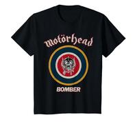 Motörhead Bomber Target T-Shirt, Youth, Black, 3T