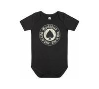 Motörhead - Born To Lose Babygrow - Bodysuit - black - 80/86 - 100% Organic Cotton 80/86