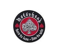 Motoerhead Born To Lose Live Win Patch Badge Embroidered Iron on Applique Souvenir Accessory