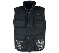 Motörhead Brandit Bastards - Ranger Vest Sleeveless Jacket black 3XL