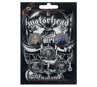 Motorhead - Official Motorhead England Pin Badge Pack (Pack of 5)