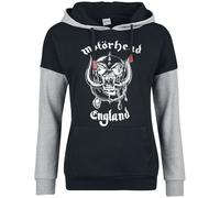 Motörhead England Hoodie black mottled grey XL