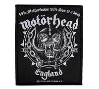 Motörhead England Motörhead Mottherfucker Sew-On Patch Woven & Licensed !