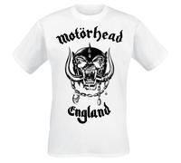 Motörhead England T-Shirt white S