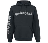 Motörhead Kiss Of Death Bullet Circle V2 Hoodie black S