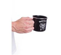 KlangundKleid.de Z888695 Motörhead Mug with Warpig Enamel Coffee Mug, Pack of 1