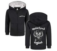 Motörhead Metal-Kids - England Kids' hooded jackets black 4 Years