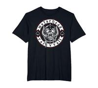 Motörhead Rock N Roll T-Shirt, Men's Big and Tall, Black, 2X Tall