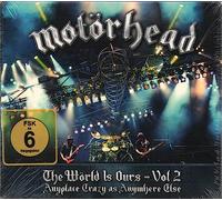 Motörhead - The World Is Ours - Vol 2 - Anyplace Crazy As Anywhere Else (DVD+2CD Digipack) [2012]