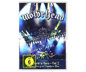 Motörhead - The World Is Ours - Vol 2 - Anyplace Crazy As Anywhere Else [DVD Amaray] [2012]