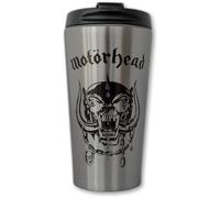 Motörhead Travel Mug - Motörhead Stainless Steel - Everything Louder Than Everything Else Thermos Cup Multi-Coloured