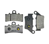 MotoForge Dynamics High-Performance Motorcycle Brake Pads for K-T-M Duke 125 (2011-2024) Duke 200 (2012-2021), Duke 250 (2014-2024), Front & Rear, Durable Ceramic Compound for Superior Stopping Power