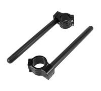 Motoforti 1 Pair 41mm Motorcycle Handlebar Clip Ons Handle Bar Universal Black