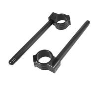 Motoforti 1 Pair 51mm Motorcycle Handlebar Clip Ons Handle Bar Universal Black