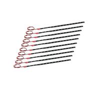 Motoforti 10 Pcs Universal LED Strip Light 12V for Car Motorcycle Red Light Long-lasting