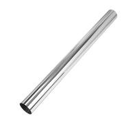 Motoforti 102mm / 4 Inch OD Straight Exhaust Tube DIY Custom Tubing 1016mm / 40" Long T316 Stainless Steel Universal Custom Car Modified Exhaust Piping Silver Tone 4" OD Straight Pipe