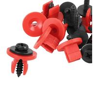 Motoforti 10pcs Car Engine Undertray Cover Fastener Clips Screw Shield Guard Long-lasting