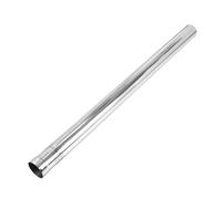 Motoforti 2.75" OD Straight Tubing DIY Custom Mandrel Exhaust Tube Pipe 45" Length T304 Stainless Steel Universal Fit Piping Silver Tone