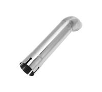 Motoforti 2" ID Inlet Turn Down Exhaust Pipe T304 Stainless Steel Surface Polishing Mandrel Bend Elbow Tube 12" Overall Length Suitalbe for 2" OD Tailpipes