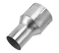 Motoforti 2" OD to 3" OD Mandrel Exhaust Bend Elbow Concentric Reducer T304 Stainless Steel Pipe Adapter 5 Inch Length Silver Tone