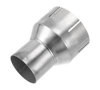 Motoforti 2"OD to 3"OD Mandrel Exhaust Bend Elbow Concentric Reducer T304 Stainless Steel Pipe Adapter 4 Inch Length Silver Tone