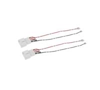 Motoforti 2 Pcs Car Speaker Connector Wire Harness Adapter Connectors Long-lasting
