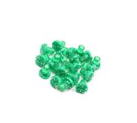 Motoforti 20Pcs T4.2 Green LED Dashboard Panel Gauge Light Lamp Car Interior Long-lasting