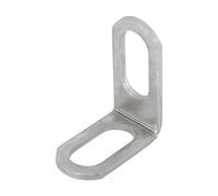 Motoforti 23mm 0.9" Motorcycle Exhaust Pipe Bracket L Shape Mounting Clamp