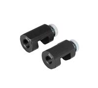 Motoforti 2pcs 12mm 14mm Thread Car Engine Spark Plug Caliper Gapping Tool Long-lasting