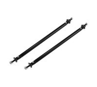 Motoforti 2pcs 200mm 7.87" Splitter Support Rods Adjustable Black | Front Rear Bumper Lip Splitter Strut Rod Tie Support Bars, Fit Most Vehicle, Long-lasting, Black