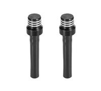 Motoforti 2pcs Universal Gas Fuel Tank Cap Vent Hose for ATV Dirt Bike Black