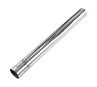 Motoforti 3.5" OD Straight Tubing DIY Custom Mandrel Exhaust Tube Pipe 35" Length T304 Stainless Steel Universal Fit Piping Silver Tone