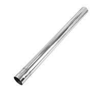 Motoforti 3.5" OD Straight Tubing DIY Custom Mandrel Exhaust Tube Pipe 40" Length T304 Stainless Steel Universal Fit Piping Silver Tone
