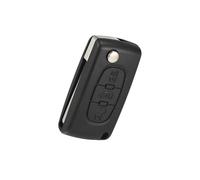 Motoforti 3 Key Button Remote Car Fob Key Case Shell for Peugeot for Citroen Long-lasting