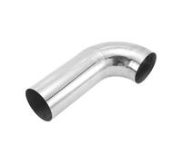 Motoforti 4" OD 90 Degree Mandrel Bend Elbow 4 Nnch Exhaust Tube Piping 11.8 Inch Length Surface Polishing l Extended Pipe for Welding Stair Handrail HVAC