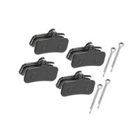 Motoforti 4 Pair Semi Metal Disc Bike Brake Pad W/Split Pin for SHIMANO Saint Long-lasting