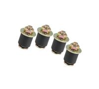 Motoforti 4pcs Car Rubber Expansion Freeze Plug Fit Hole 3/4"-7/8" 19mm-22mm Long-lasting
