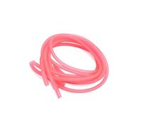 Motoforti 4Pcs Pink 4.5mm Inner Dia Silicone Oil Hose Fuel Tube Pipe Long-lasting