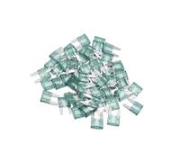 Motoforti 50 Pcs Mini 1AMP APM/ATM Universal Car Fuse Blade Style Fuses Short Circuit Protection - Automotive Car Boat Truck SUV RV - Plastic Metal Green Long-lasting