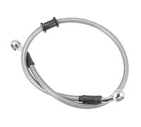 Motoforti 60cm 23.62" Motorcycle Braided Brake Clutch Oil Hoses Line Pipe