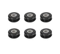 Motoforti 6pcs Motorcycle Flat Side Tank Mounts Rubber 11447 and 5775 for Harley Davidson Softail 1984-1999