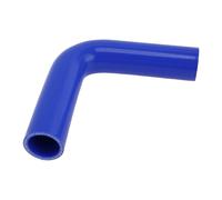 Motoforti 90 Deg Elbow Coupler Silicone Hose 32mm to 32mm ID 6" Length Blue | 3 Layers Cloth, Intercooler Heater Turbocharger Air Intake Pipe, Radiator Coolant Tube