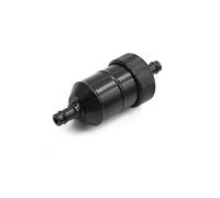 Motoforti Aluminum Alloy Motorcycle Fuel Filter Black for 8mm Hose