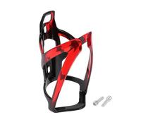 Motoforti Bike Bottle Cup Holder Cage Rack Integrally-formed PC Plastic Bicycle Drinks Holder for MTB Road Mountain Bike Outdoor Cycling Red Black Dazzle