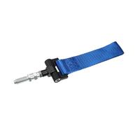 Motoforti Blue Car Vehicle Tow Towing Hook Front Bumper Trailer Belt Strap Long-lasting