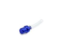 Motoforti Blue Motorcycle Fuel Tank Gas Cap Valve Vent Breather Hose Pipe Long-lasting