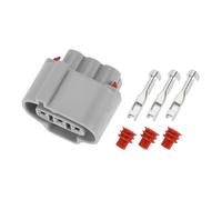 Motoforti Camshaft Speed Sensor Connector Female Wire Terminal for Toyota | Plastic, Tin-Plated Copper, Gray, Waterproof, for Toyota
