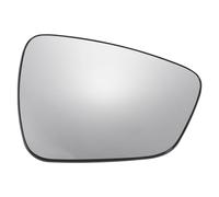 Motoforti Car Rearview Convex Heated Right Side Mirror Glass Replacement, for Ford Kuga 2019-2023, Real Glass, with Backing Plate, White Glass
