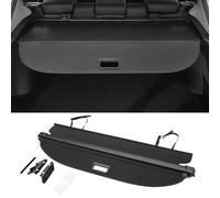 Motoforti Car Trunk Retractable Cargo Cover for Honda HRV 2015-2022 Rear Trunk Parcel Shelf Luggage Security Shield Shade, Canvas, with Accessories, Gloss Black